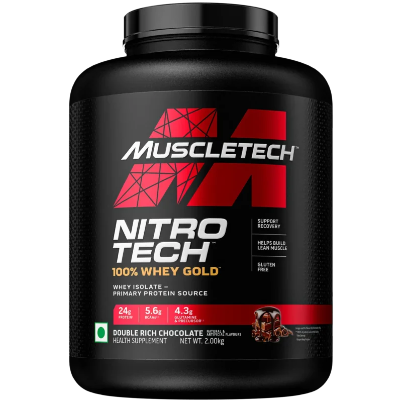 Muscletech Nitrotech 100% Whey Gold 1.81kg Double Rich Chocolate