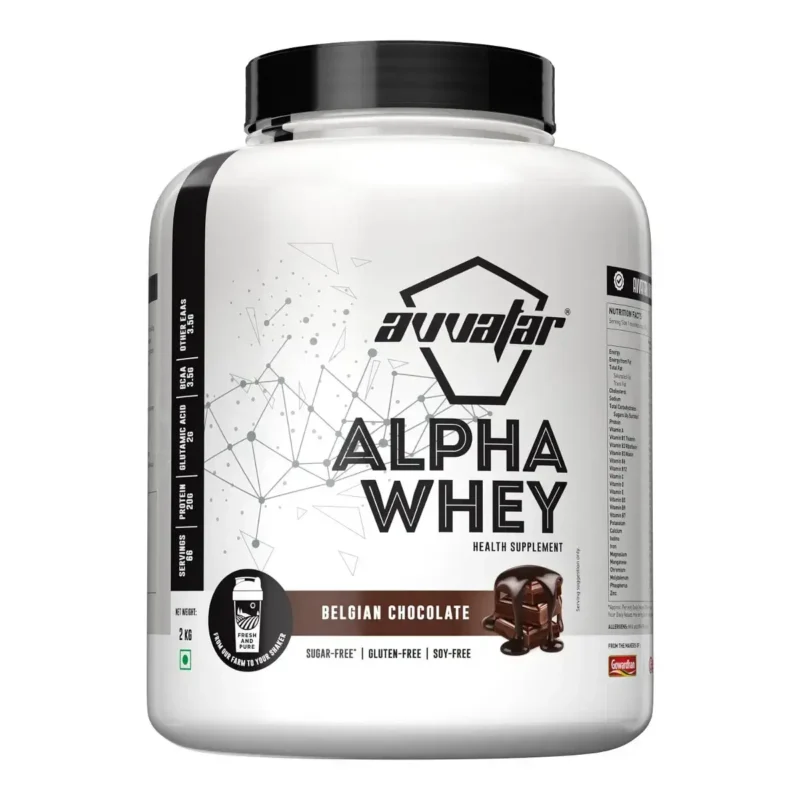 Avvatar Alpha Whey Belgian Chocolate 2 KG