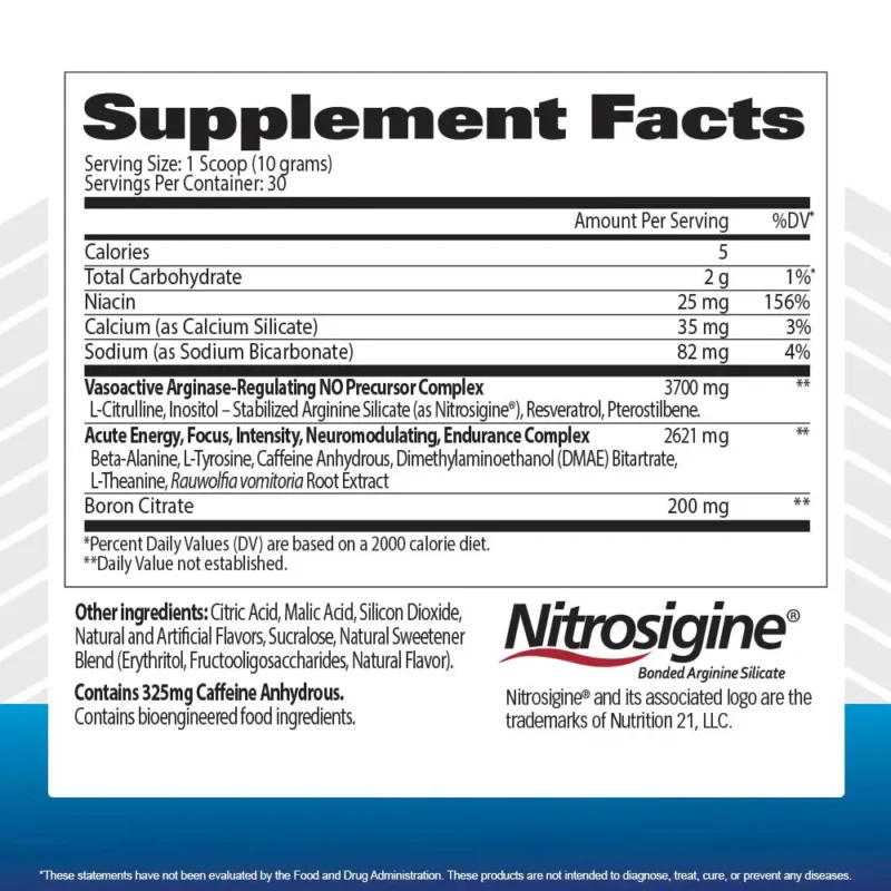 GAT Sports Nitraflex Hyperemia & Testosterone Enhancing Powder, 0.66lbs, 300gm (30 Servings) - Image 5