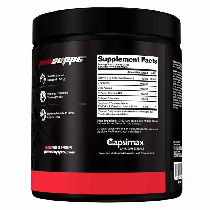 ProSupps Hyde Thermo preworkout 30 servings - Image 5