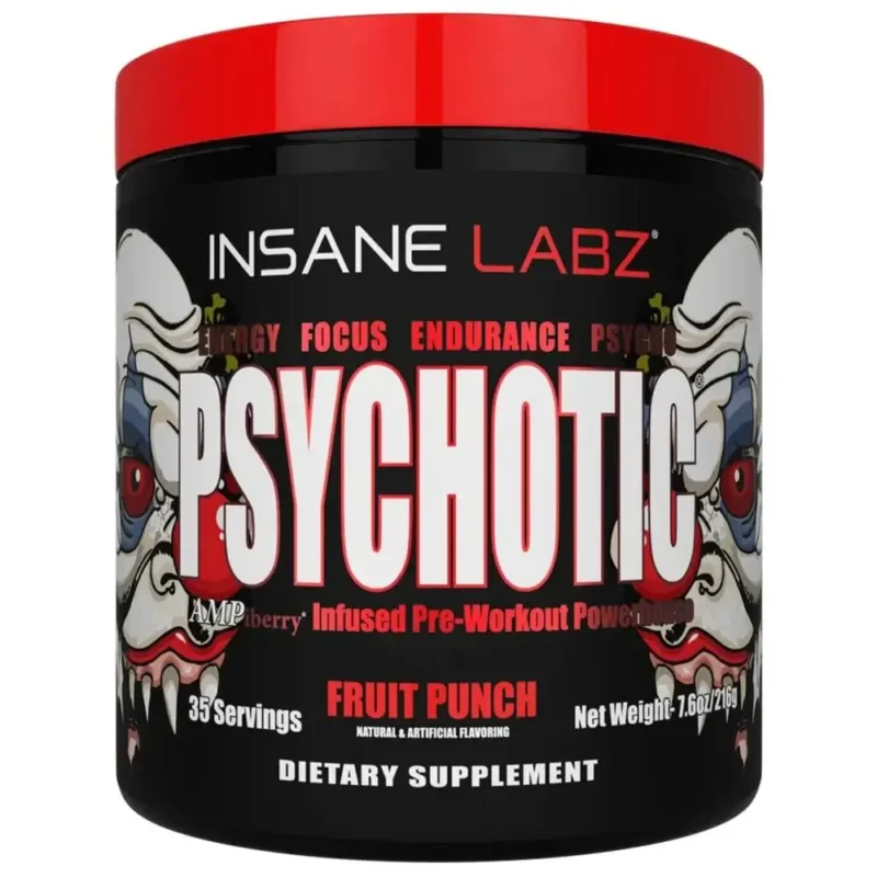 Insane Labz Psychotic Pre-Workout 0.47lbs, 216gm (35 Servings)