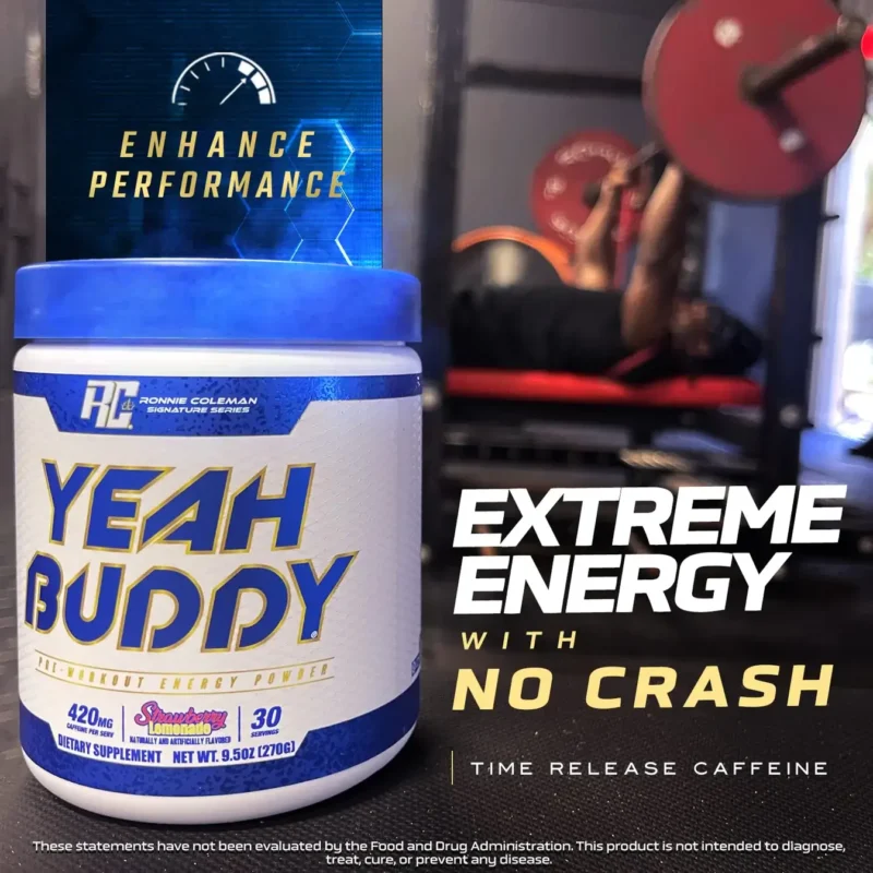 Ronnie Coleman Yeah Buddy Pre workout Powder 30 servings - Image 2