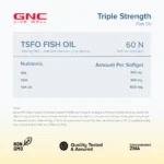 GNC Triple Strength Fish Oil - Image 3