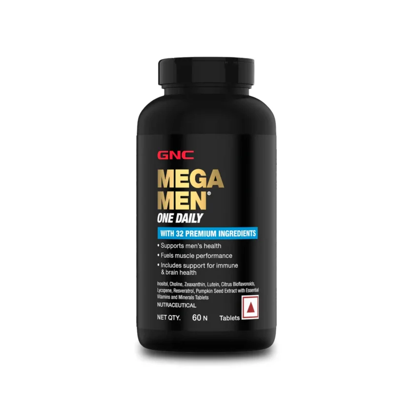 GNC Mega Men One Daily Multivitamin - 60 Tablets