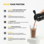 MuscleBlaze Biozyme Performance Whey Protein Powder, 2 kg (4.4 lb), Rich Chocolate - Image 8