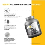 MuscleBlaze Biozyme Performance Whey Protein Powder, 2 kg (4.4 lb), Rich Chocolate - Image 2
